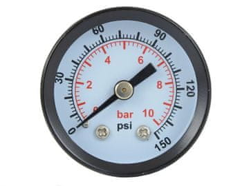 MANOMETRAT ZA KOMPRESOR 40 MM 1/8 INČA 10 BAR PNEUMATSKI SAT