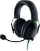 Razer BlackShark V2 X žičane gaming slušalice, crna/zelena