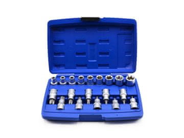 Set nasadnih ključeva i bitova Torx 1/2" 19 dijelova (10)