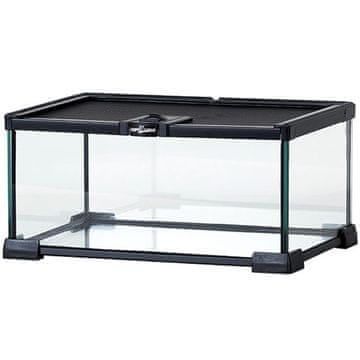 PTI STAKLENI TERARIJAM ZA GMIZAVCE I VODOZEMCE MALE ŽIVOTINJE 21X31X15 CM