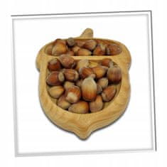 Zdjela suhog voća od drva trešnje Acorn
