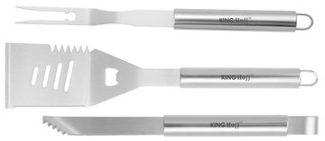 KINGHoff KH-1919 3-dijelni set pribora za roštilj