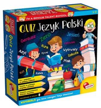 Lisciani Mali Genijalac. Kviz Poljski Jezik