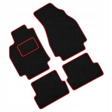 Velur podne prostirke za Renault Megane 2 II 2002-2009 Auto prostirke za automobile R