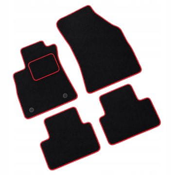 Velurne podne prostirke za Renault Megane 4 IV od 2015. Auto prostirke za automobile R