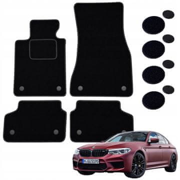 Velur podne prostirke BMW 5 G30 / G31 limuzina karavan 2017. - 2023. Auto prostirke B