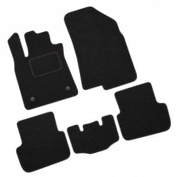 Velurne podne prostirke Dacia Sandero 3 III od 2020. Auto prostirke za Car B