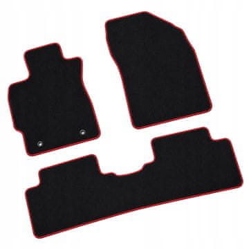 Velur podne prostirke za Toyota Auris 1 I 2005. - 2013. Auto prostirke za automobile R