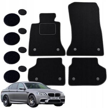 BMW 5 F10 / F11 FL Facelift 2013 - 2017 Velur podne prostirke Auto prostirke B