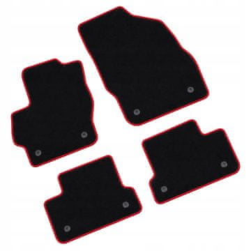 Velur podne prostirke Mazda 3 BL 2009. - 2013. Auto prostirke za automobile R
