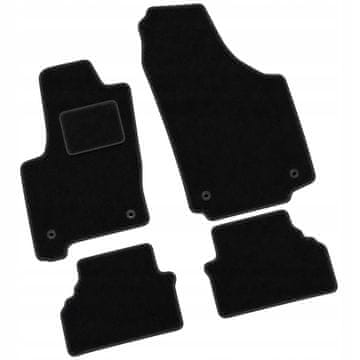Velur podne prostirke za Opel Meriva A 2003. - 2010. Auto prostirke za automobil B