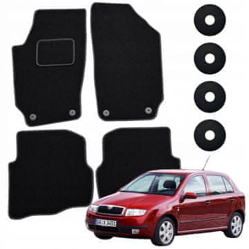 Velurne podne prostirke za Fabia 1 I 1999. - 2007. Auto prostirke za auto B