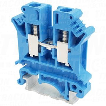 Tracon Electric Vijčani neutralni priključak za sabirnicu, plavi 0,2-6 mm2, 57 A ZUG