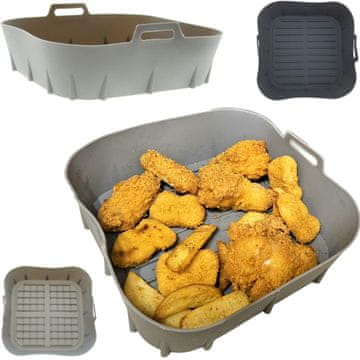 Umeci za pečenje u fritezi, silikonski umetak, kalup za višekratnu upotrebu