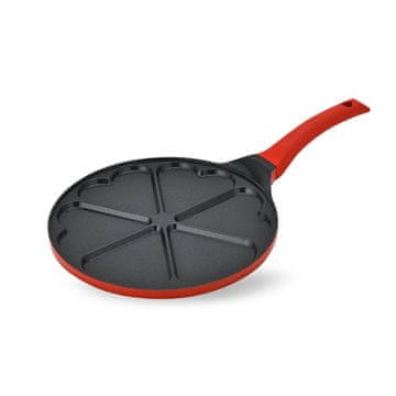 MAESTRO Aluminijska tava za palačinke za djecu 26 cm "Srce" | MR-1222-A