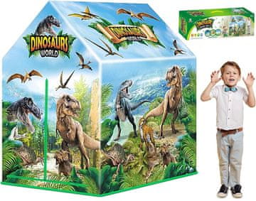 TG67272 šator s kućicom za dinosaure ZA djecu s dinosaurima ZA dom i vrt