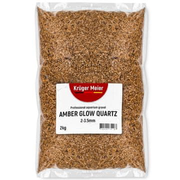 E.I. Amber Glow Quartz 2-3,5 mm - Šljunak za akvarij 2 kg