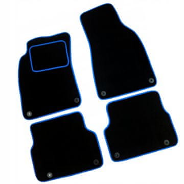 Audi A6 C6 FL 2006-2011 Velur prostirke za automobile, brisači N