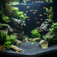 E.I. OBSIDIAN PIJESAK ZA AKVARIJ 0,8-1,6 MM 2 KG