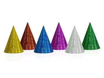 PartyDeco kape 16 cm holografske 1 pakiranje / 20 kom
