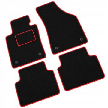 Velur podne prostirke za Seat Leon III 3 2012. - 2020. za automobile R