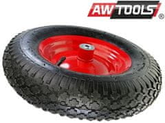 awtools pneumatski kotač 2PR crveni 4.00-8/metal. LEŽAJ+OSOVINA