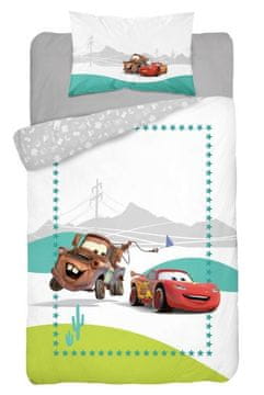 Detexpol Pamučna posteljina za dječji krevetić 100x135 Auta Cars