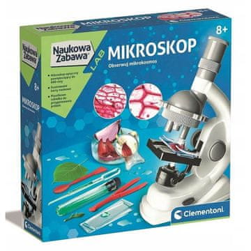 Clementoni Znanstvena zabava: Eksperimenti s mikroskopom 50806