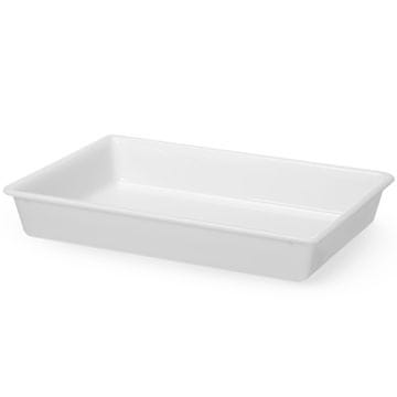 Hendi Plosnata posuda za pohanje 12 l 535x385x85 mm - bijela