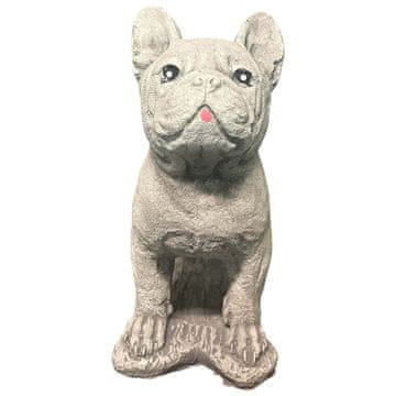 Betonski buldog - prekrasna statua psa za vaš vrt!