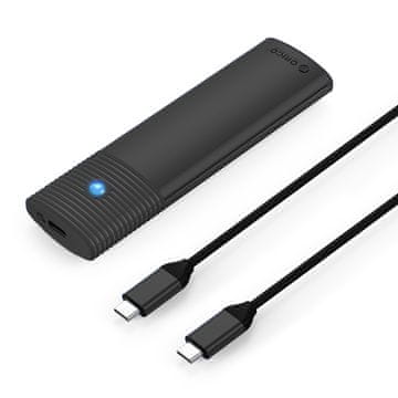 Orico VANJSKO KUĆIŠTE ZA POGON M.2 NVME SSD USB-C 10GB/S CRNO