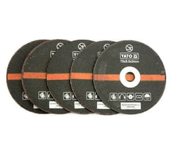 TOYA Yato štitovi M.75mm set od 5 kom.0994 za YT-0993