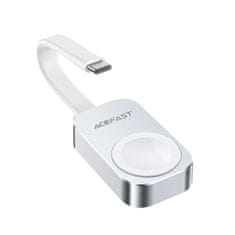 AceFast Bežični punjač za Apple Watch 5W - srebrni