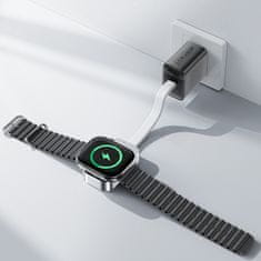 AceFast Bežični punjač za Apple Watch 5W - srebrni