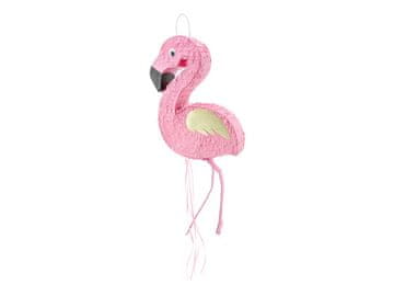 PartyDeco Birthday Pi?ata FLAMINGO 25x55x8cm
