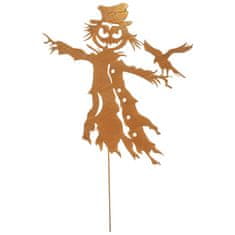 Strašilo od ptica Corten metal od hrđe