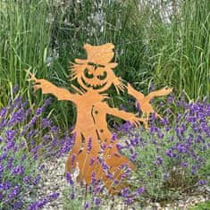Strašilo od ptica Corten metal od hrđe