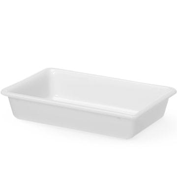 Hendi POSUDA ZA POHOVANJE RAVNA 3L 340X235X70MM BIJELA KUHINJSKI PRIBOR