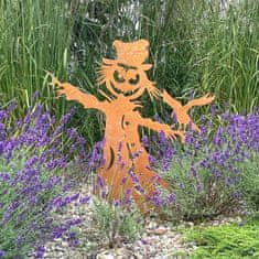 Strašilo od ptica Corten metal od hrđe