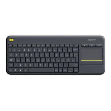 Logitech Bežična tipkovnica K400 Plus crna
