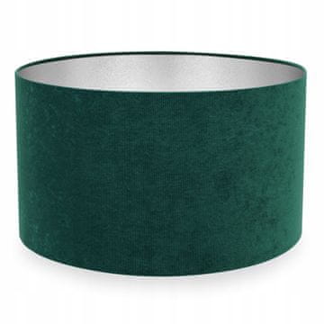Moderni krom abažur velur 35 cm