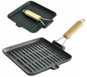 BE Grill tava od lijevanog željeza 24 cm