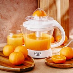 AD ADLER AD 4014 Sokovnik za citruse, 40W, 2 stošca, automatsko pokretanje/zaustavljanje