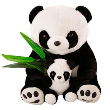 Panda s bebom 100 cm