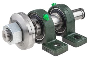 FOR Osnovni set za kružnu pilu (kružnu / poprečnu) s nosačem od 30 mm / lijevi navoj / 250 mm / baziran na UCP207 ležajevima