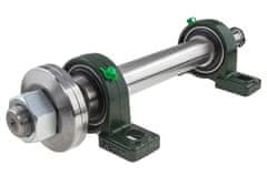 FOR Osnovni set za kružnu pilu (kružnu / poprečnu) s nosačem od 30 mm / lijevi navoj / 450 mm / baziran na UCP207 ležajevima