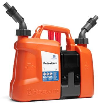 Husqvarna Husqvarna Combi kanistar za gorivo s dvije komore 5L + čep protiv kapanja 2,5L