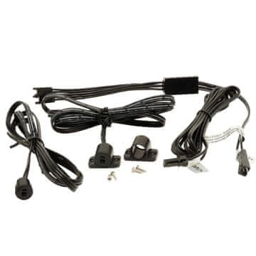 LED dvostruki senzorski prekidač za ormariće, crni, 60/100W, 12-24V, Idealed