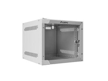 Lanberg 10" 4U 280x310mm sivi zidni rack ormar (flat pack)