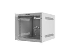 Lanberg 10" 4U 280x310mm sivi zidni rack ormar (flat pack)